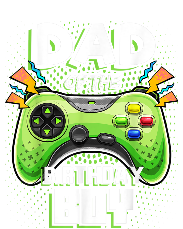 Men Dad Of The Birthday Boy Matching Video Gamer Birthday Party Canvas