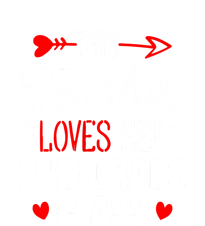 Second Grade Teacher This Teacher Loves Her 2nd Grade Class Gift Cooling Performance Crew T-Shirt