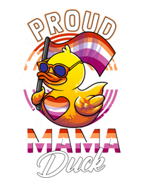 Lgbt Mama Duck Lgbtq Proud Mom Lesbian Daughter Gay Ally Gift T-Shirt