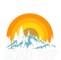 Sunset Road Trip Camping Gift Camper Holiday T-Shirt