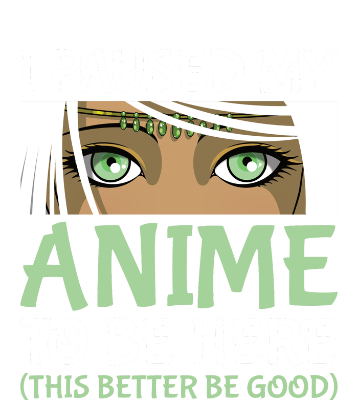 I Paused My Anime To Be Here Otaku Fantasy Anime Girl Gift Button