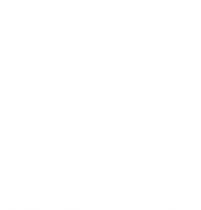 Life Behind Bars Bike Skeleton Bmx Biker Bicycle Rider Gift Tie-Dye T-Shirt