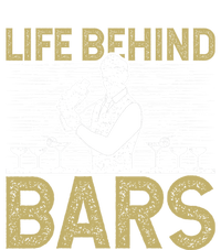 Life Behind Bars Funny Bartender Gift Ladies Long Sleeve Shirt