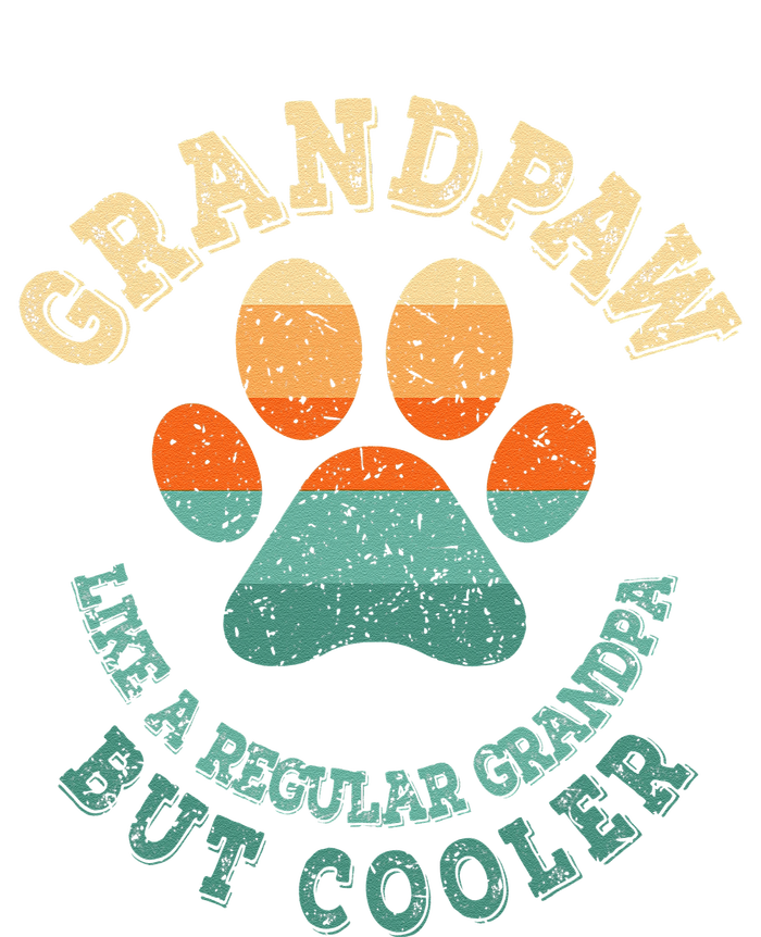 Grandpaw Dog Grandpa Grand Paw Retro Vintage Funny T-Shirt