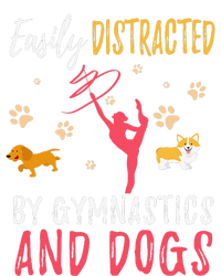 Gymnastics & Dogs Funny Gymnast Dog Lover Gift Cooling Performance Long Sleeve Crew