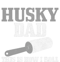 Husky Dad Dog Hair Funny Siberian Husky T-Shirt