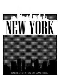 New York City Outfit Fashion Illustration Graphic Skyline Meaningful Gift T-Shirt