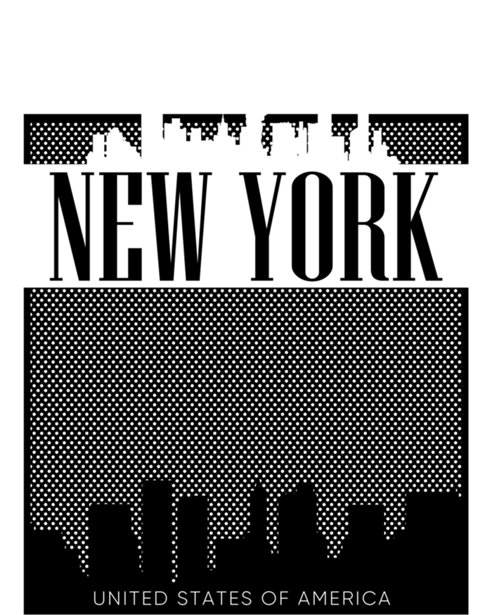 New York City Outfit Fashion Illustration Graphic Skyline Meaningful Gift T-Shirt