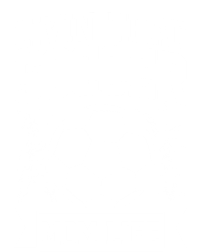 Livin That Soccer Mom Life Soccer Funny Gift Kids Tie-Dye T-Shirt