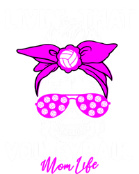 Livin That Volleyball Mom Life Momlife Skull Cool Sports Fan Gift Tie-Dye Long Sleeve Shirt