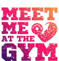 Meet Me At The Gym Funny Gym Quote Fitness Lovers Workout Gift Ceramic Bell Ornament