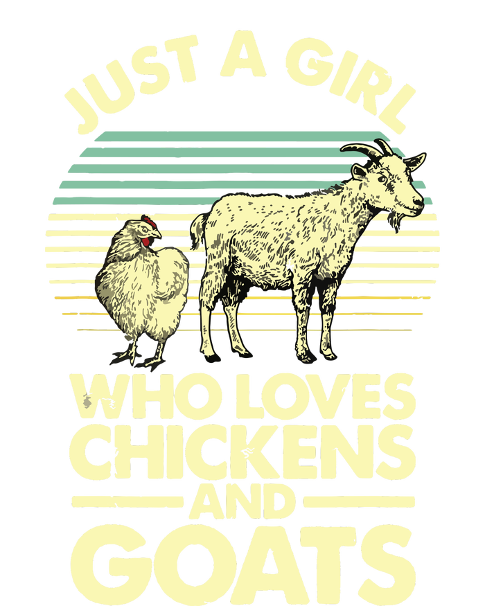 Cool Chicken Goat For Women Girl Chicken Farmer Goat Lovers Kids Long Sleeve Shirt