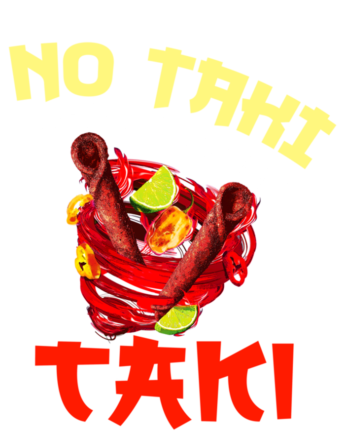 No Taki When Teacher Taki Cute Funny Education Classroom Meaningful Gift Zip Tote Bag