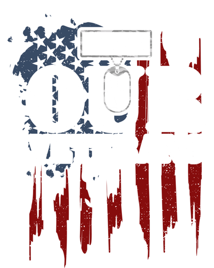 Military: Love Our Veterans Gift Veteran Sayings Meaningful Gift Insulated Varsity Jacket