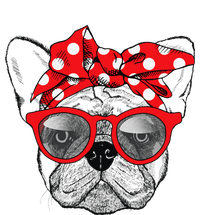 French Bulldog Dog Mom Bandana Sunglasses Mother's Day Short Acrylic Beanie