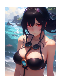 Anime Girl Bikini Poster