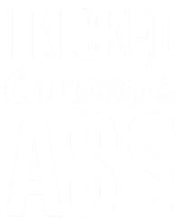 I Kicked Cancers Ass Short Acrylic Beanie