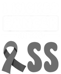 I Kicked Cancer In The Ass Melanoma Skin Cancer Awareness Sweatshirt