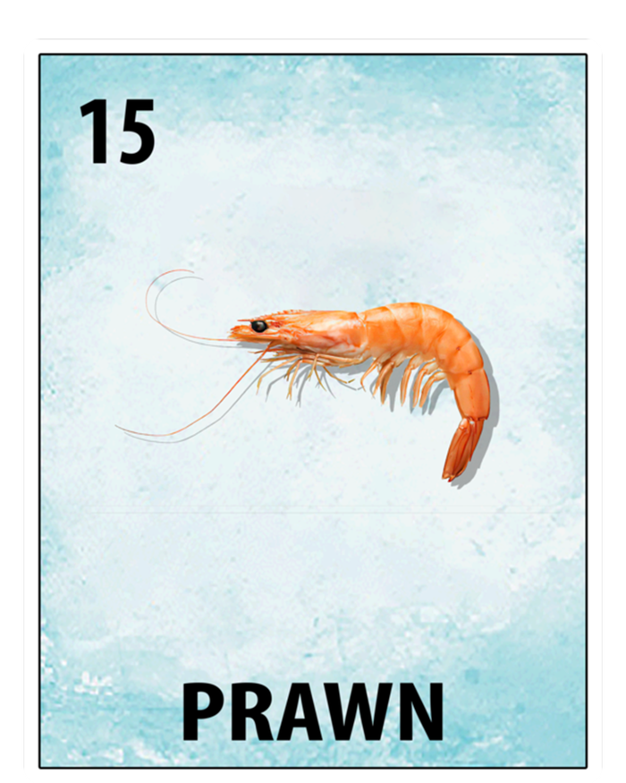 Prawn Mexican Shrimp Cards Meaningful Gift Tie-Dye T-Shirt