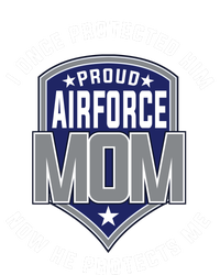 Proud Airforce Mom Protect Sons Gift Women's V-Neck T-Shirt