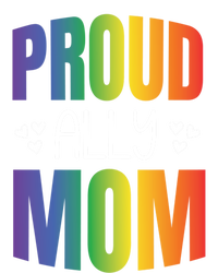 Proud Ally Mom Proud Lgbt Mom Gift Lesbian Pride Lgbtq Ally Meaningful Gift Ladies Essential Tank