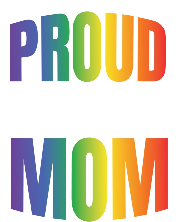 Proud Ally Mom Proud Lgbt Mom Gift Lesbian Pride Lgbtq Ally Meaningful Gift Ladies Essential Tank