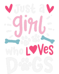 Just A Who Loves Dogs Funny Gift For Dog Lovers T-Shirt