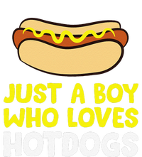 Just A Who Loves Hot Dogs Funny Hot Dog T-Shirt