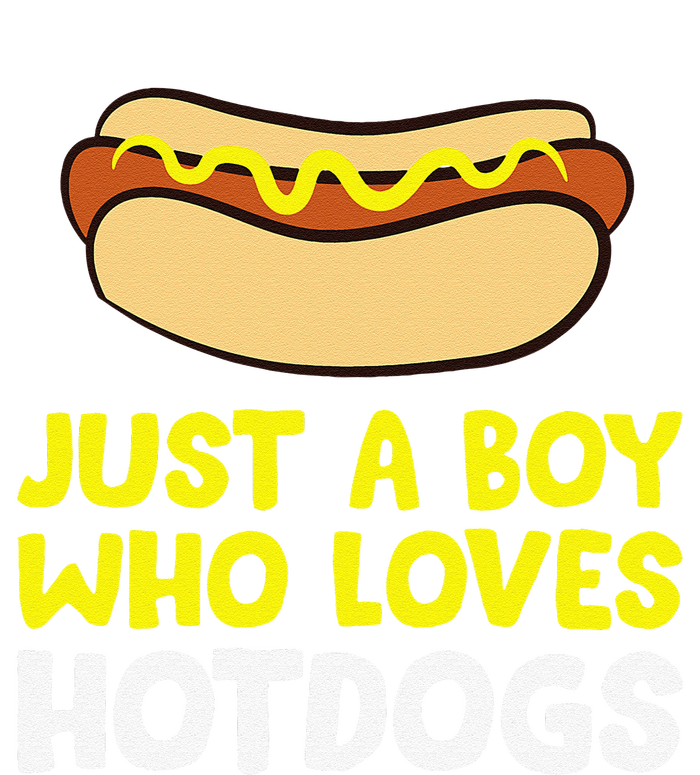 Just A Who Loves Hot Dogs Funny Hot Dog T-Shirt