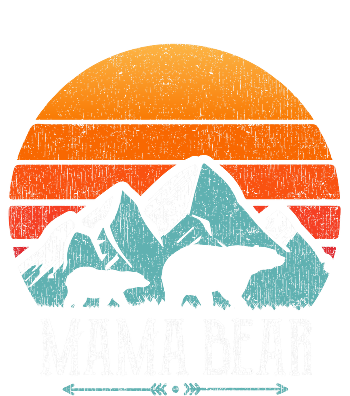 Mama Bear Vintage Mothers Day Retro Mom Tall T-Shirt