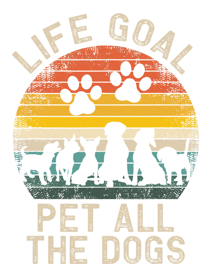 Life Goal Pet All The Dogs Pet Dog Lover Sustainable Beanie