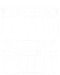 Proud Dad Of Awesome Geologist Fathers Day Gift T-Shirt