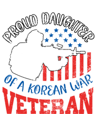 Proud Daughter Of A Korean War Veteran Usa Soldier Dad Mom Gift Tall Sweatshirt