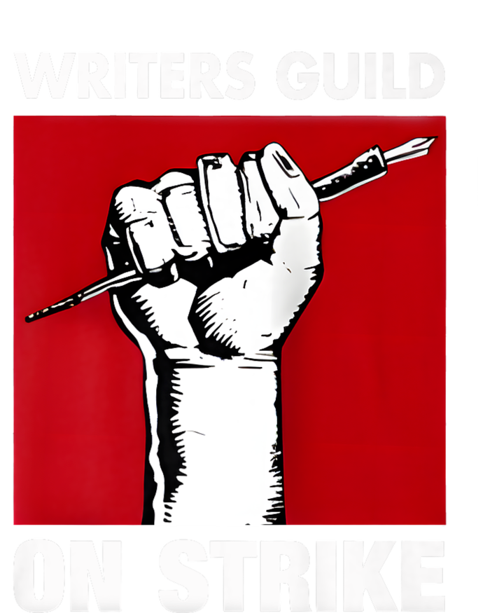 Writers Guild Of America On Strike Anti AI Chatbots WGA 16 in Basic Backpack