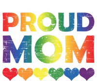 Proud Mom Lesbian Lgbtq Pride Month Supporters Mothers Day Gift Sweatshirt Cinch Pack Bag