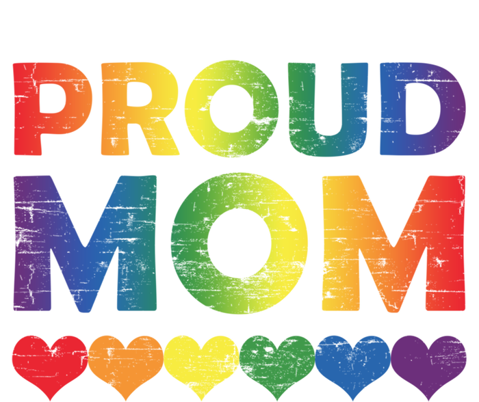 Proud Mom Lesbian Lgbtq Pride Month Supporters Mothers Day Gift Sweatshirt Cinch Pack Bag