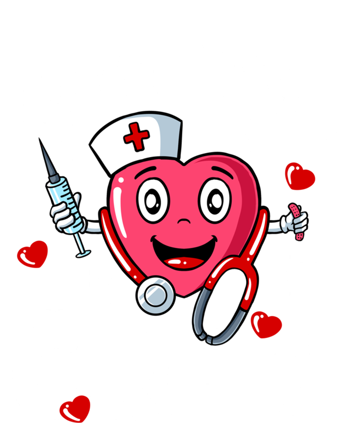 Love Love Crew Valentines Day Cute Nurse Rn Nursing Students Gift Kids Sweatshirt