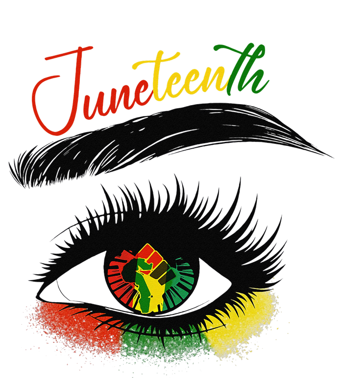 Juneteenth Eye African American  Black History Pride T-Shirt