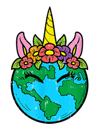 Love Our Planet Unicorn Head Earth Day Cute Gift T-Shirt