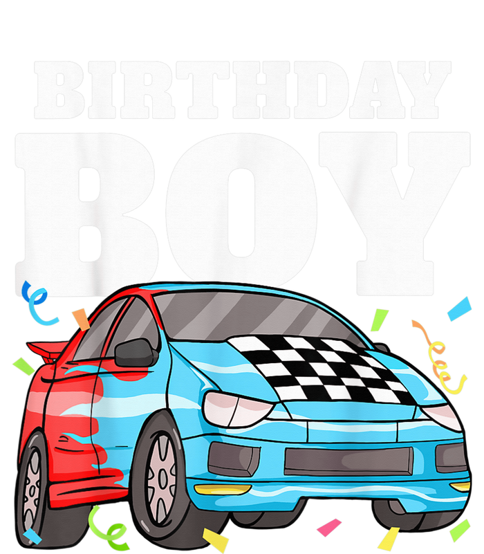 Birthday Boy Toddler Race Car Racing Car Driver Theme Long Sleeve Shirt