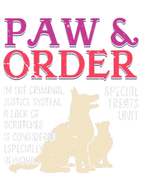 Paw And Order Special Feline Unit Pets Training Dog Cat T-Shirt