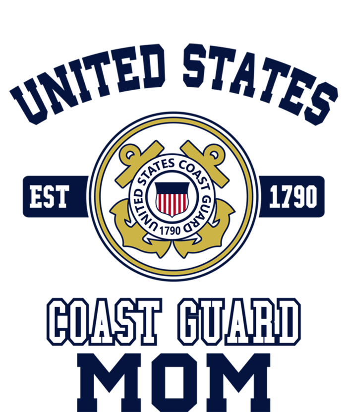 Proud Us Coast Guard Mom Military Pride Gift T-Shirt