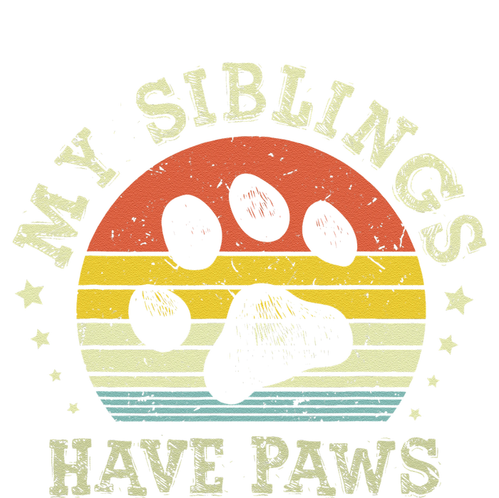 Ph Vintage My Siblings Have Paws Funny Dog Mom Sayings Sustainable Beanie