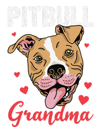 Pitbull Grandma Pawma Dog Grandparents Dog Lover T-Shirt