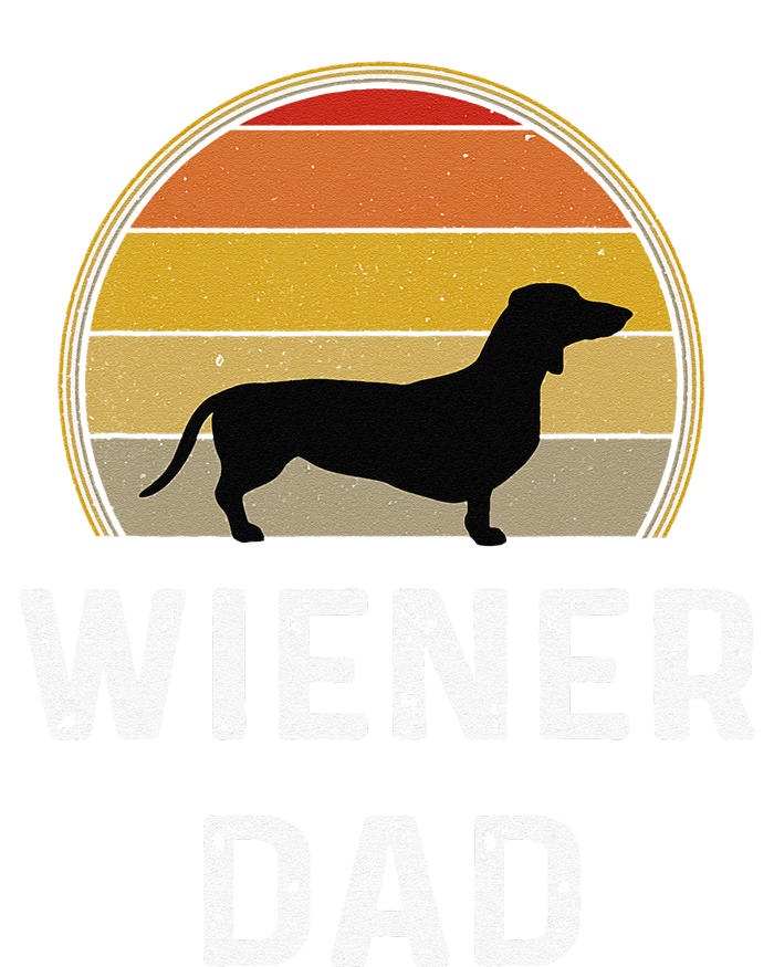 Wiener Dog Dad Gift Retro Vintage Dachshund Weenie Puppy Button