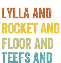 Funny Lylla & Rocket & Floor & Teefs Ladies Long Sleeve Shirt