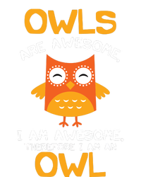 Awesome Cartoon I Am An Owl Shirts For Owl Lovers Canvas