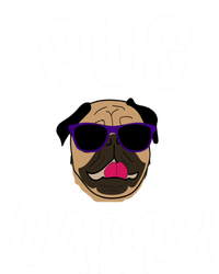 Pug Dad Daddy Gift Of Rescue Dog Owner Fathers Day Gift Short Acrylic Beanie