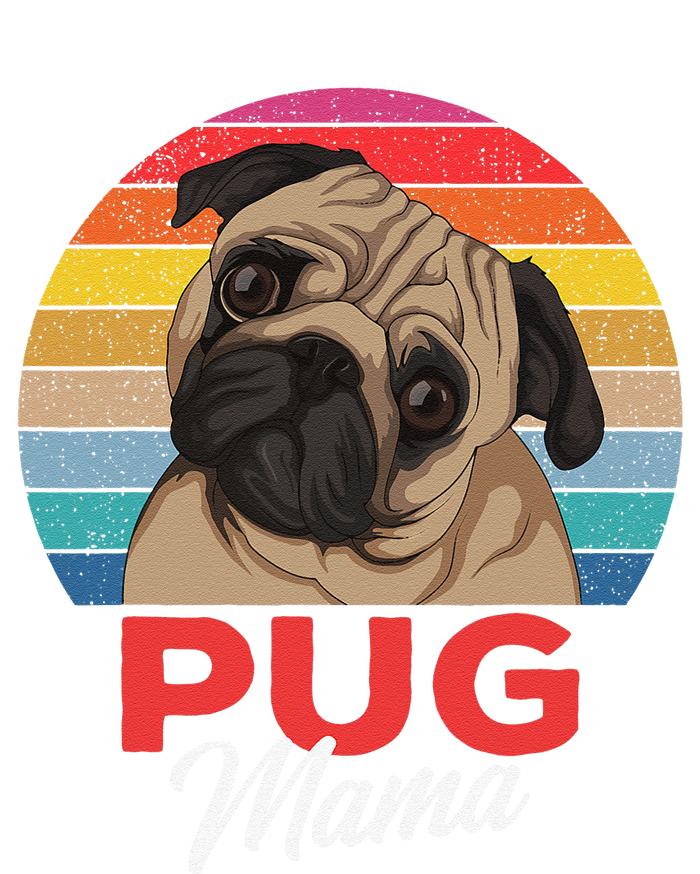 Pug Mama Cute Dog Mom Funny Gift T-Shirt