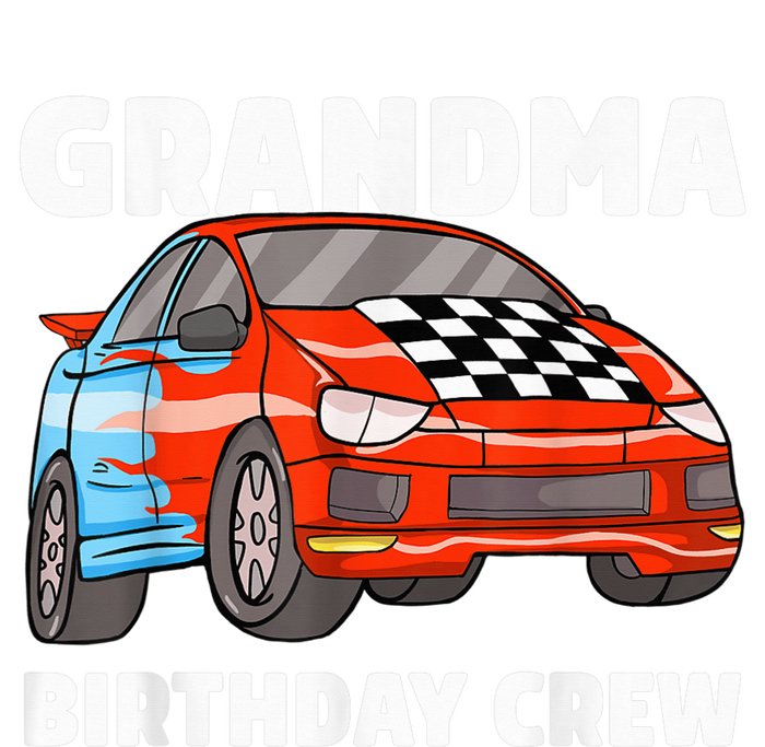 Grandma Birthday Crew Race Car Nana Racing Car Theme Women's Perfect Tri Tunic Long Sleeve Shirt